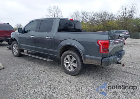 2016 Ford F-150 Platinum from USA, damaged, VIN 1FTEW1EG3GFD34188